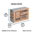 Termocople 60 cm roscable, FOSET 6