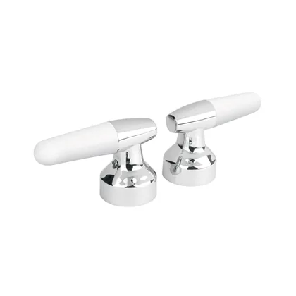 Juego de manerales cono p/lavabo-fregadero, cromo, BASIC