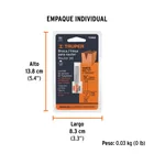 Broca para router, corte en 'V', 1/2', TRUPER 5