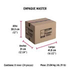 Cerradura sobreponer izq instala-fácil, tradicional, caja 10