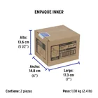 Multicontacto 16 AWG doméstico 3 entradas 4 ptos USB, blanco 5