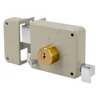 Cerradura sobreponer izq instala-fácil, llave tetra, caja 1