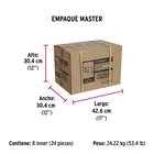 Cerradura sobreponer izq instala-fácil, llave tetra, caja 9