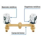 Mezcladora empotrar, compresión, con manerales, FOSET 2