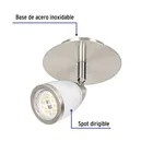 Luminario de sobreponer 1 spot base GU10, Verona, VOLTECK 2