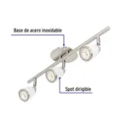 Luminario de sobreponer 3 spots base GU10, Verona, VOLTECK 2