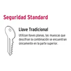 Cerradura sobreponer izq instala-fácil, tradicional, negro 6