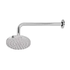 Regadera cromo 6' plato redondo, con brazo, FOSET ELEMENT 1