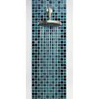 Regadera cromo 8' plato redondo, con brazo, FOSET ELEMENT 2