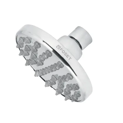 Regadera cromo 4' plato redondo, sin brazo, FOSET ELEMENT