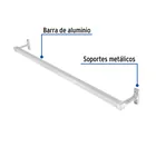 Toallero de barra largo, metálico, cromo, BASIC 2