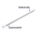 LED-T809V | Tubo de LED T8 9 W base G13 pantalla de vidrio, Basic