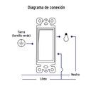 PA-APSE-CLP | Placa armada con interruptor sencillo Classic, Volteck