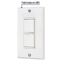 PA-APDO-CLP | Placa armada interruptor sencillo y de 3 vías Classic