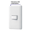 PA-APSE-B | Placa armada con 1 interruptor sencillo, Volteck Basic