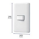 PA-APSE-B | Placa armada con 1 interruptor sencillo, Volteck Basic