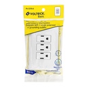PA-COTR-B | Placa armada con 3 contactos, Volteck Basic