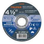 ABT-372 | Disco Tipo 27 de 4-1/2' x 6.5 mm desbaste acero inoxidable