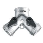 AD-2 | Conector 'Y' 3/4' metálico para manguera, Truper