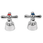 AQMM-61 | Juego 2 manerales cruceta para lavabo, Foset Aqua