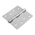 BC-403P | Bisagra cuadrada 4', cromo mate, cabeza plana, Hermex