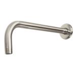 BCH-600N | Brazo recto con chapetón para regadera, 30 cm, satín, Foset