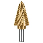 BES-12AX | Broca escalonada titanio 12 escalones 7/16' a 1-1/8', Expert