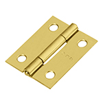 BR-151 | Bisagra rectangular 1-1/2' acero latonado, Hermex