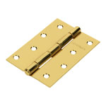 BR-401 | Bisagra rectangular 4' acero latonado, Hermex