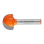 BROU-MC3/4 | Broca para router, media caña, 3/4', Truper