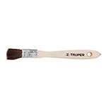 BRT-1/2C | Brocha pelo de camello de 1/2' con mango de madera, Truper