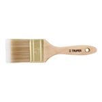 BRT-2-1/2S | Brocha cerdas sintéticas 2-1/2' corte recto, mango de madera