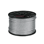 CAB-1/16R3 | Metro de cable rígido 1/16' de acero 7x7 hilos, 300 m, Fiero