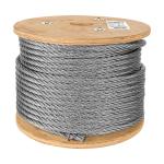 CAB-1/2R | Metro de cable rígido 1/2' de acero 7x7 hilos, 75 m, Fiero