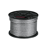 CAB-1/8F3 | Metro de cable flexible 1/8' de acero 7x19 hilos, 300 m