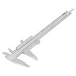 CAL-6MP | Calibrador vernier analógico 6' acero inox, std y mm, Truper
