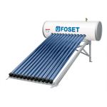 CALE-12HS | Calentador solar de agua Heat Pipe 12 tubos 150L, 4 personas