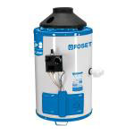 CALE-6PA-N | Calentador de paso 6L 1 servicio gas nat. piezo eléct., Fose