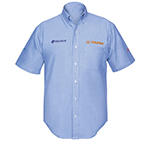 CAM-AZ-CXXXL | Camisa azul para caballero, manga corta, talla EEEG, Truper