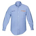 CAM-AZ-LL | Camisa azul  para caballero, manga larga talla G, Truper