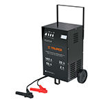 CARBA-140 | Cargador de 140 A para baterías de 12 V, con ruedas, Truper