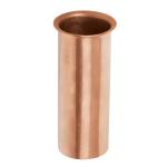 CASQ-F10 | Casquillo de cobre p/ contracanasta fregadero, 10 cm, 1-1/2'