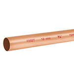 CC-002N | Tubo de 3/4' de cobre tipo 'N' , de 3 m, Foset