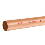 CC-003N | Tubo de 1' de cobre tipo 'N' , de 3 m, Foset