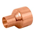 CC-298 | Cople reducción campana cobre 1-1/2' x3/4', Foset