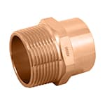 CC-614 | Conector de cobre, rosca exterior 1-1/4', Foset