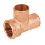 CC-712 | Tee de cobre rosca lateral 3/4', Foset