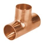 CC-762B | Tee de cobre sencilla de 3/4', Foset Basic