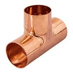 CC-763B | Tee de cobre sencilla de 1', Foset Basic