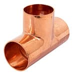 CC-764 | Tee sencilla de cobre 1-1/4', Foset
